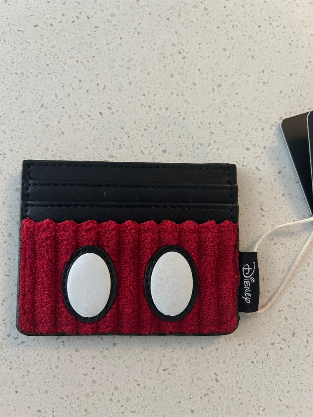 Loungefly Disney Red & Black Mickey Mouse Card Pocket